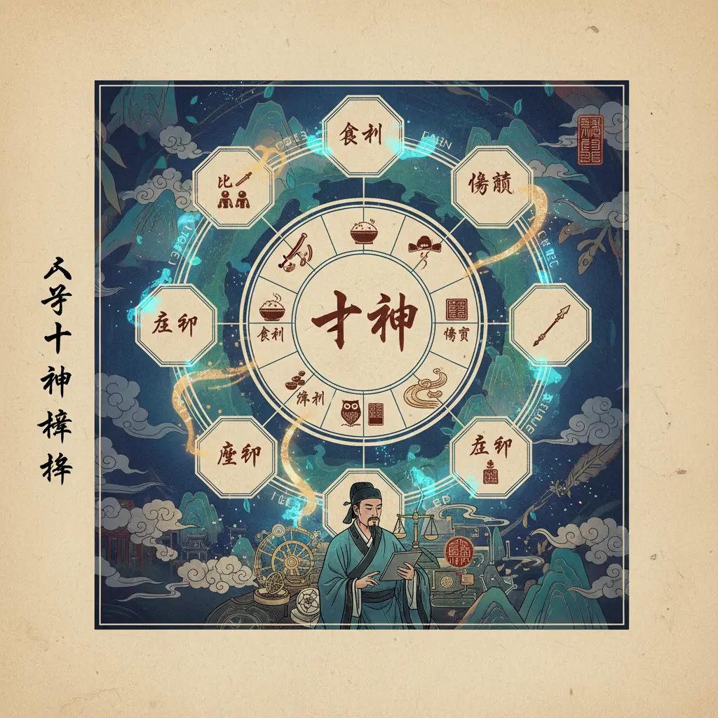 八字分析 - 十神