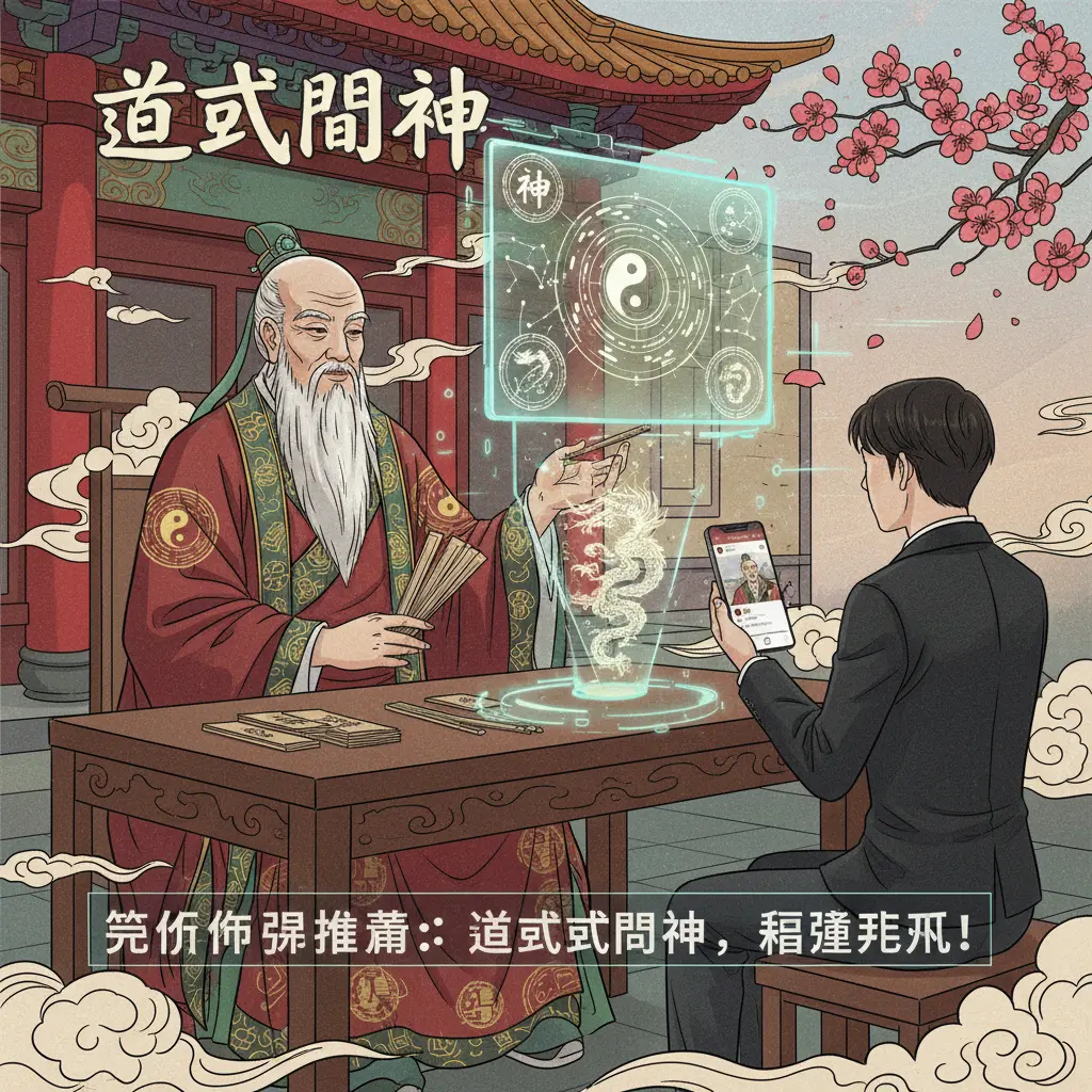 算命師傅推薦 - 道教問神