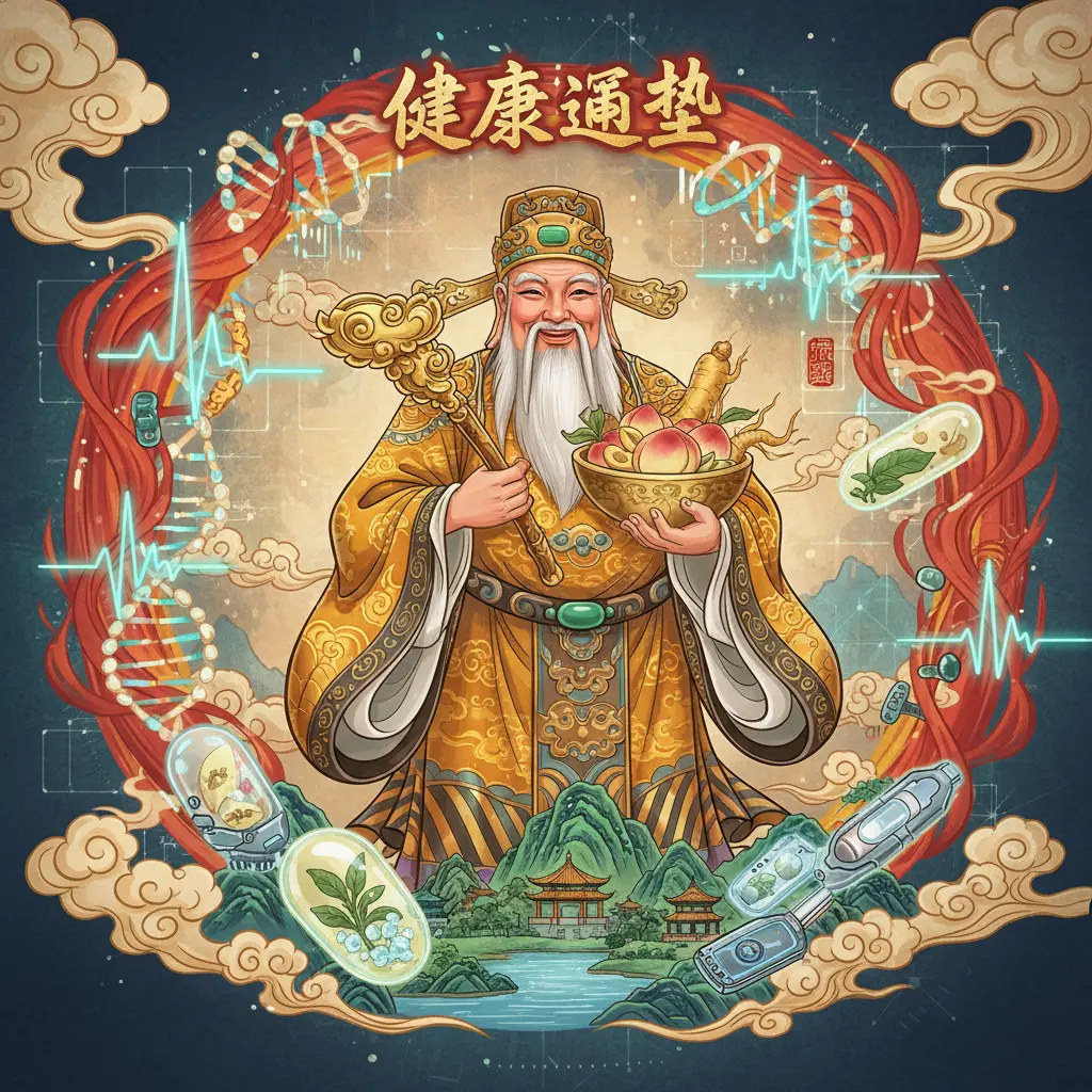 健康運勢 - 財神爺