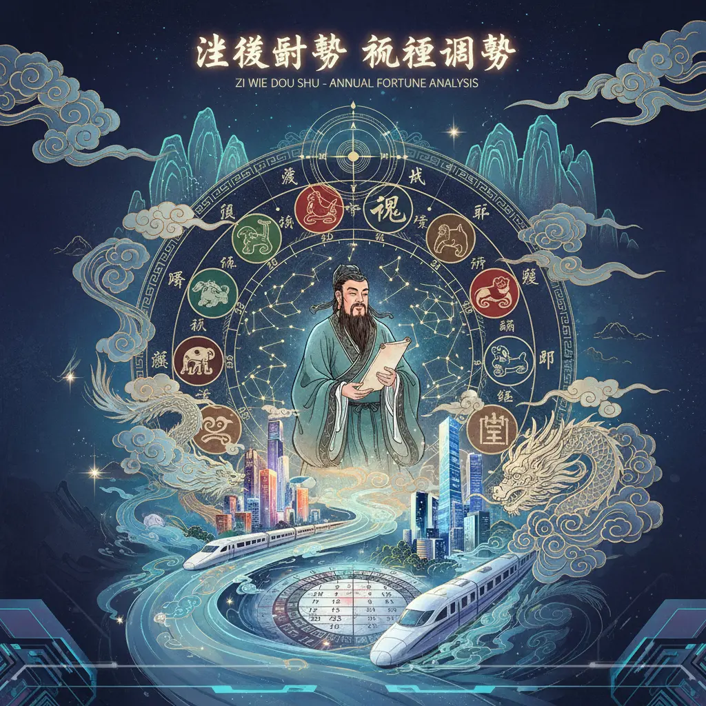 流年運勢 - 紫微鬥數