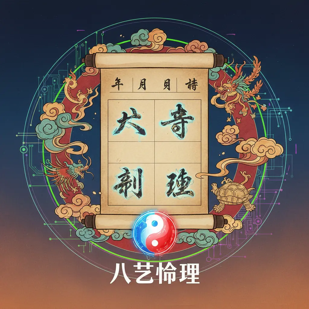 八字命理 - 八字排盤