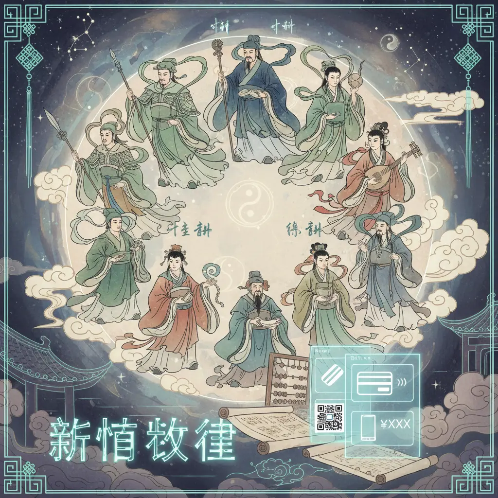 算命收費 - 十神