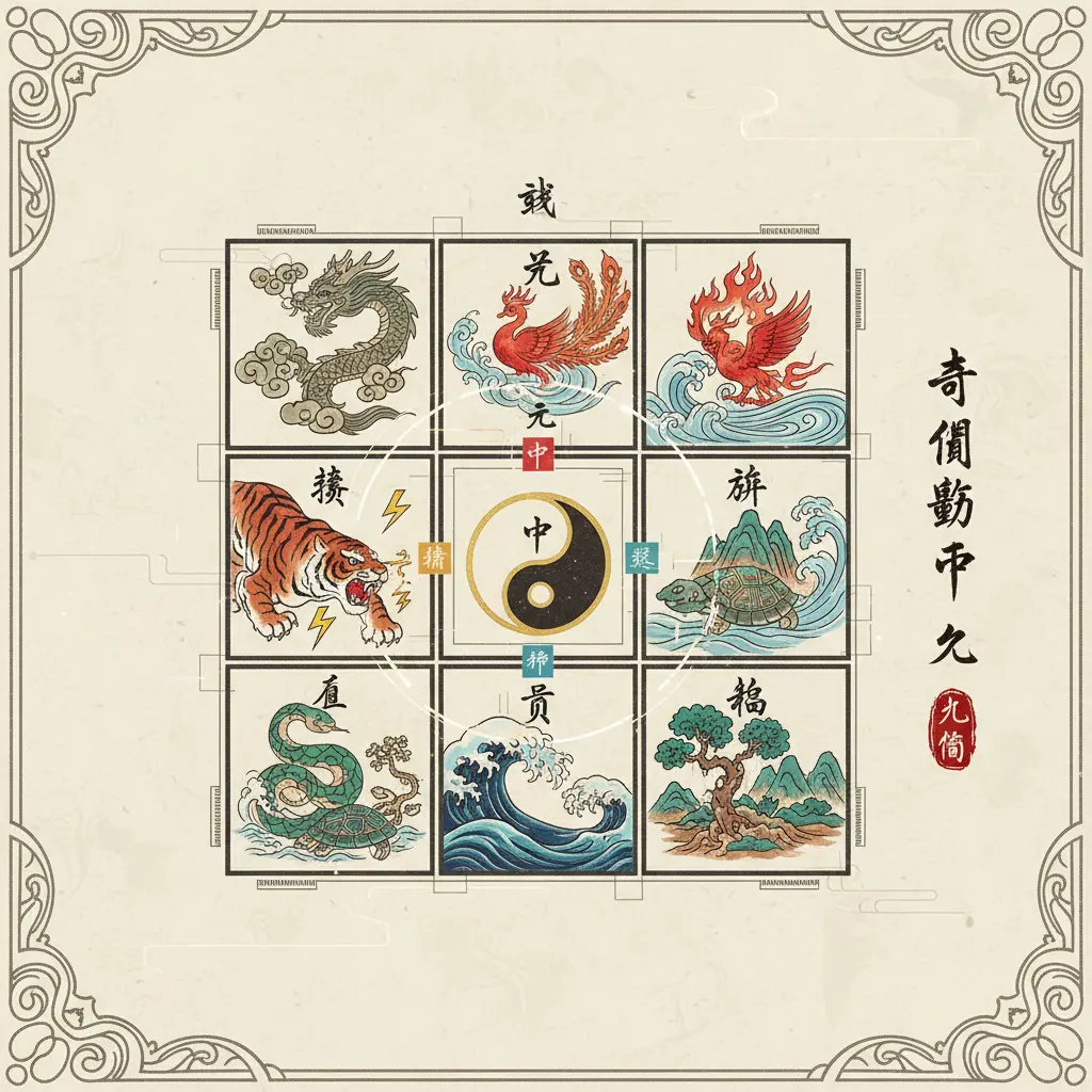 奇門遁甲 - 九宮