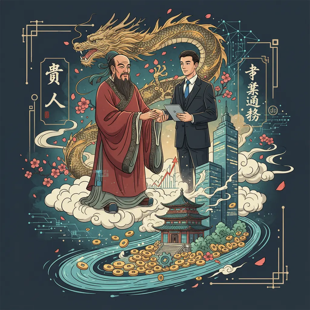 事業運勢 - 貴人
