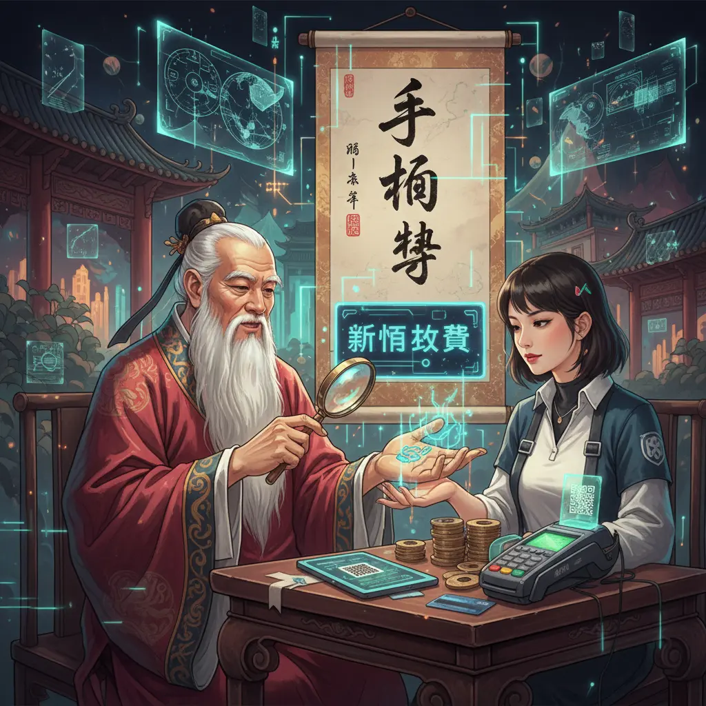算命收費 - 手相學